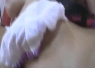 Daughter gets banged in front her naked mom